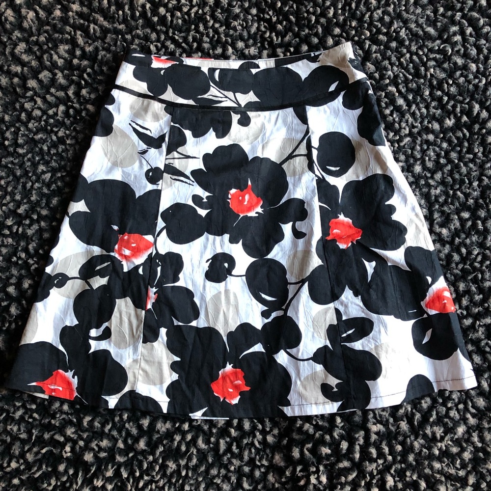 P. Luca Milano floral skirt size 4